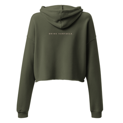 Lady Kanfuela Cropped Hoodie - Drink Kanfuela